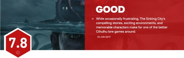 沉没之城IGN评分图片