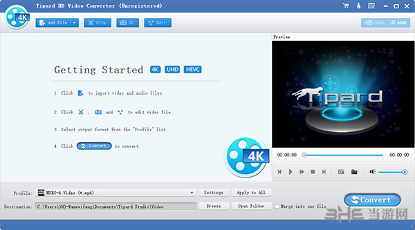 Tipard HD Video Converter(高清视频转换工具)截图1