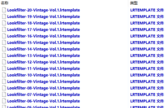 lr影楼艺术照预设截图1