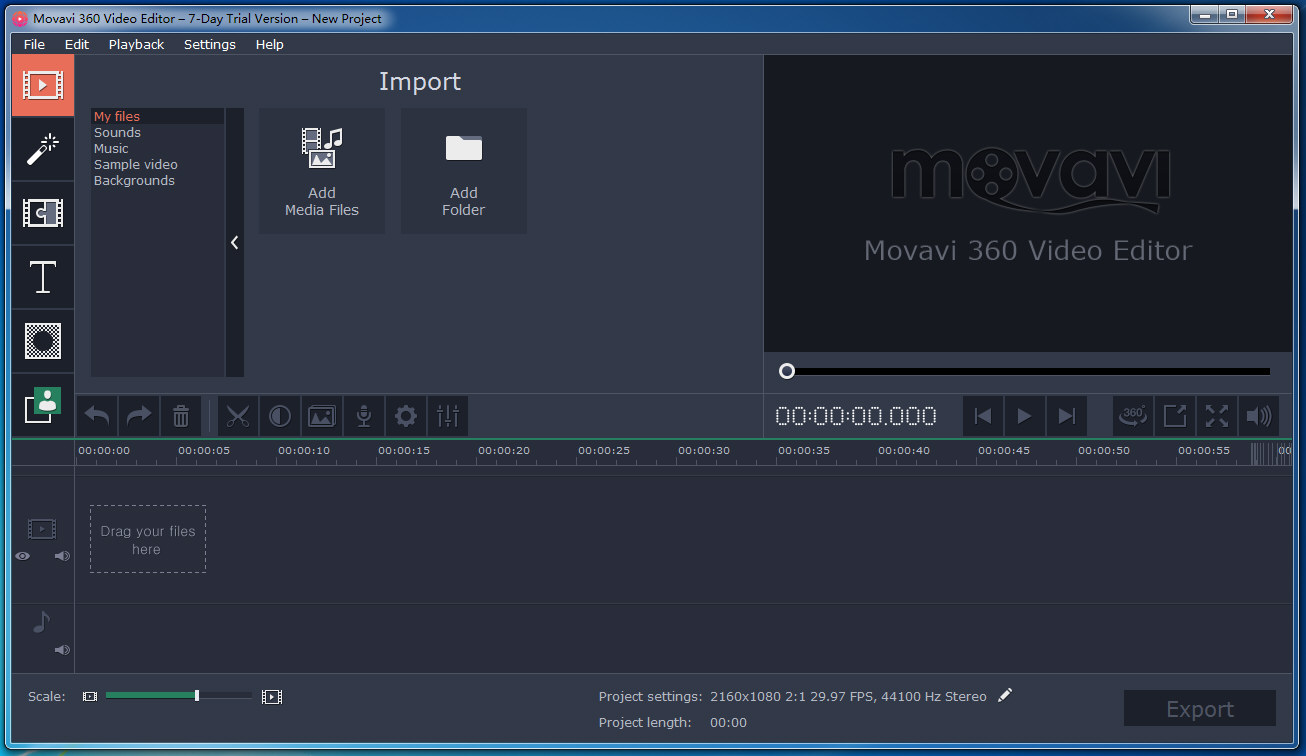 Movavi 360 Video Editor截图1