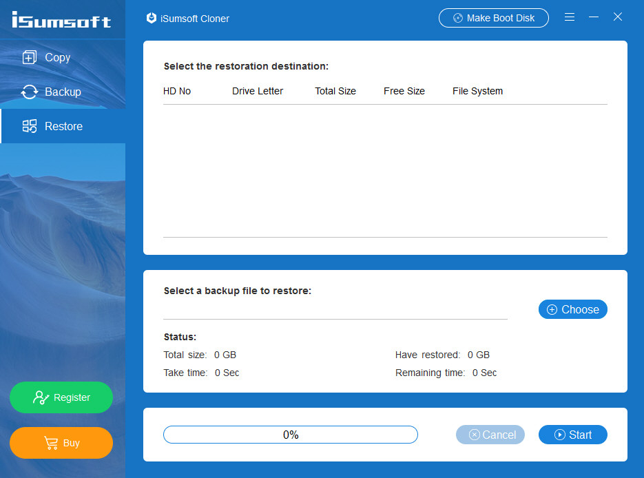 iSumsoft Cloner截图2