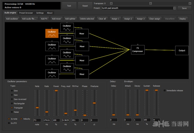 VSTi Synth Plugin截图1