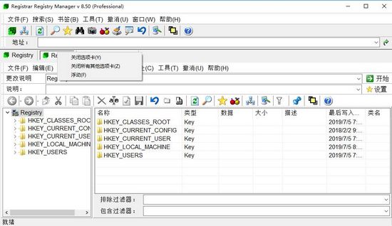 Registrar Registry Manager Pro截图2