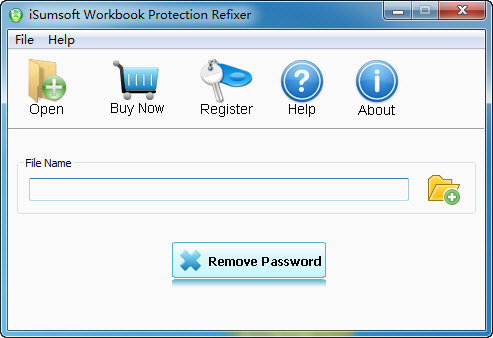 iSumsoft Workbook Protection Refixer图