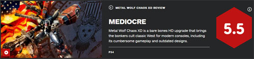 《钢铁苍狼：混沌之战XD》IGN评分