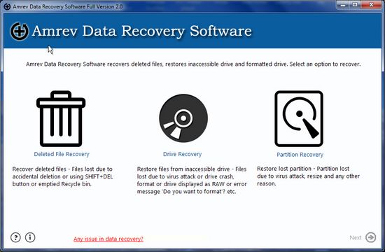 Amrev Data recovery图片