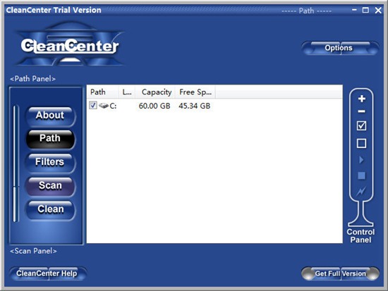 CleanCenter(磁盘清理软件)截图1