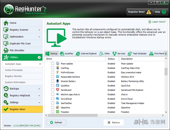 Reg Hunter(注册表清理软件)截图1