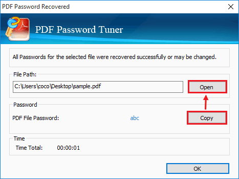 Cocosenor PDF Password Tuner图