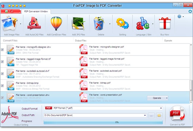 Foxpdf Image to PDF Converter图