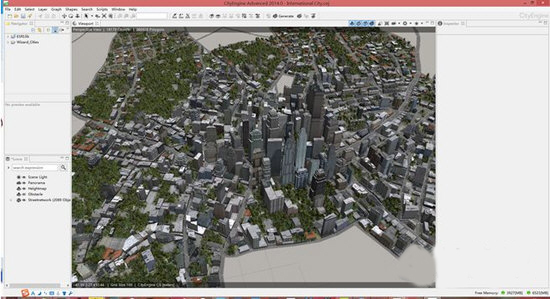 Esri CityEngine(3D城市建模软件)截图1