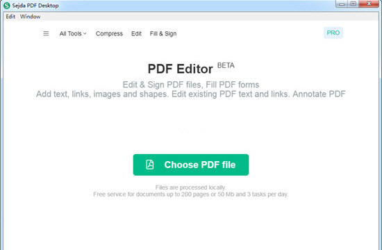 Sejda PDF Desktop Pro截图1