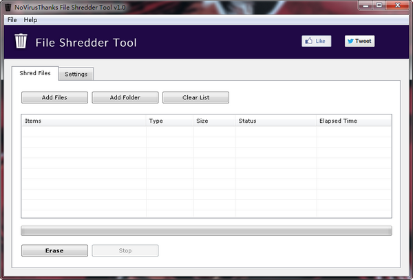 File Shredder Tool图片
