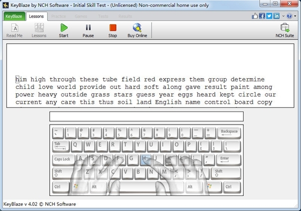 KeyBlaze Free Typing Tutor软件图片2