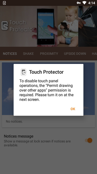 Touch Protector(禁用屏幕触摸工具)1