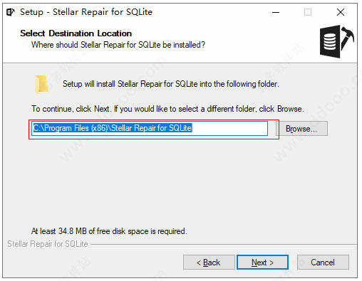 Stellar Repair for SQLite安装图片