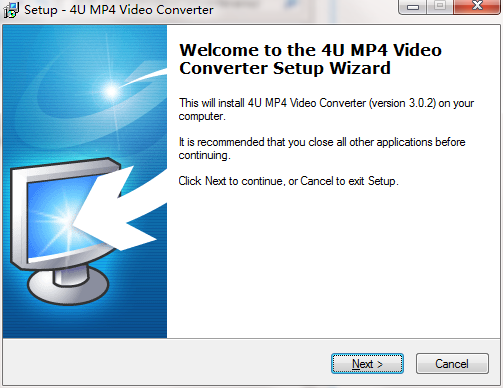 4U MP4 Video Converter安装图片