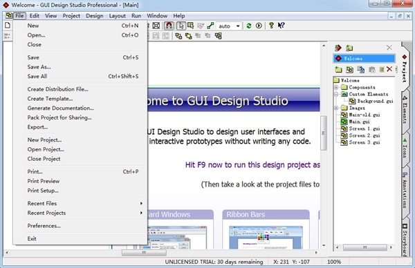 GUI Design Studio图片