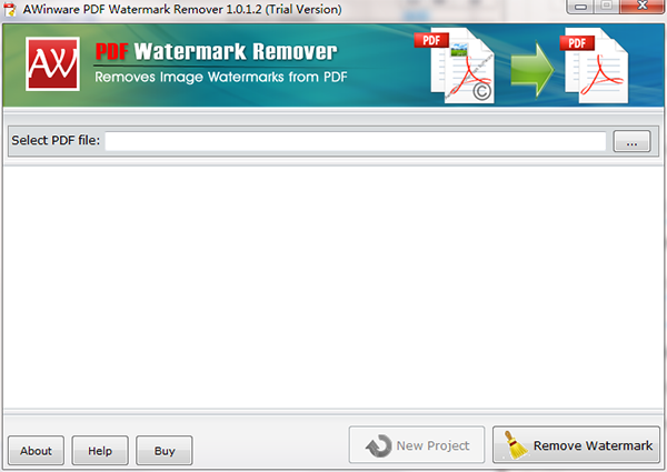 AWinware Pdf Watermark Remover图片