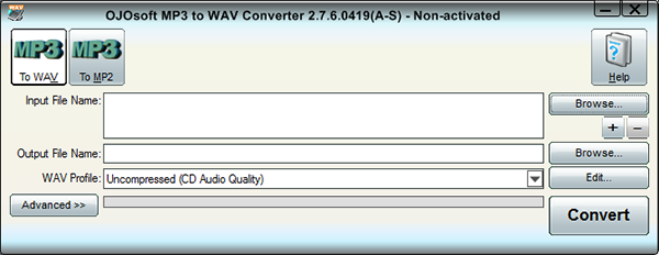 OJOsoft MP3 to WAV Converter图片