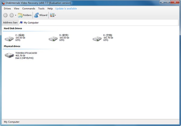 DiskInternals Video Recovery图片