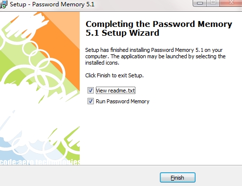 Password Memory软件图片2