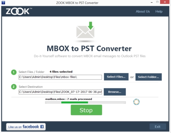 ZOOK MBOX to PST Converter图片3