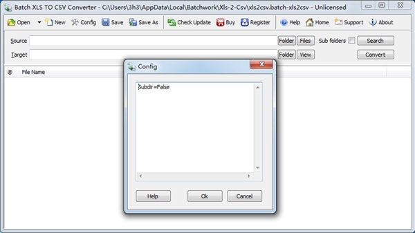 Batch Excel to CSV Converter图片2