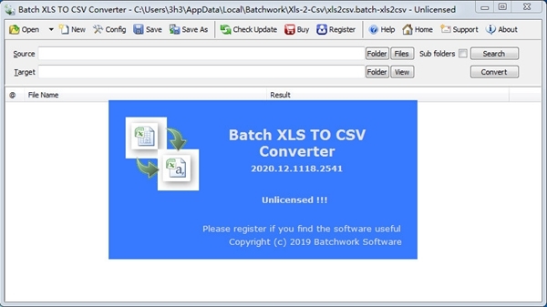 Batch Excel to CSV Converter图片3