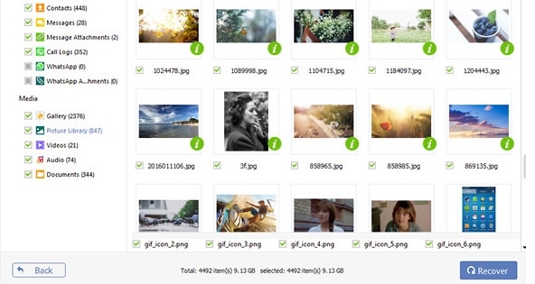 AnyMP4 Android Data Recovery图片2