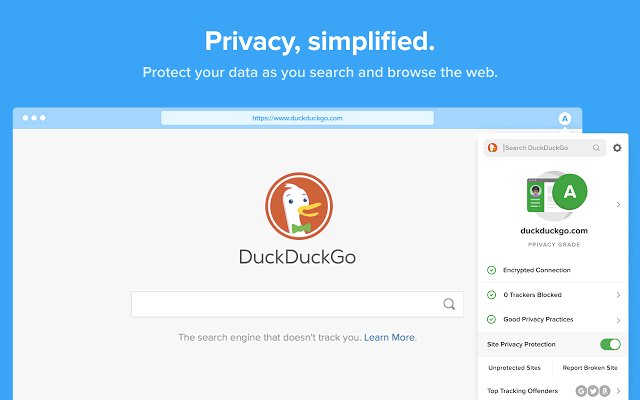 DuckDuckGo Privacy Essentials图