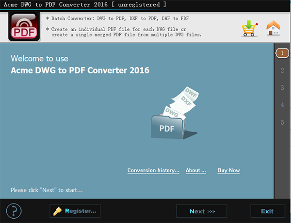 Acme DWG to PDF Converter图片