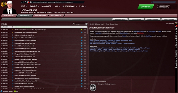 特许经营曲棍球经理7截图6