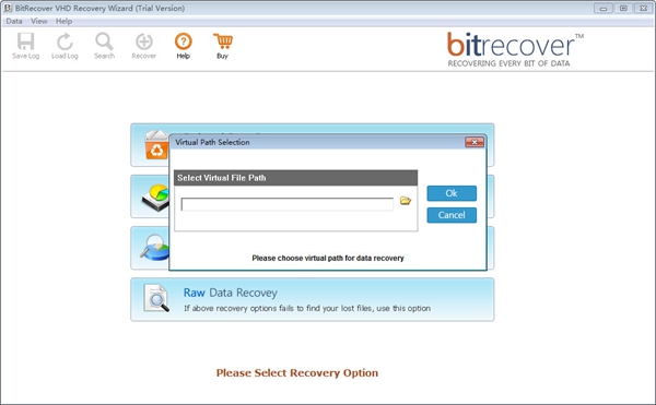 BitRecover VHD Recovery Wizard图