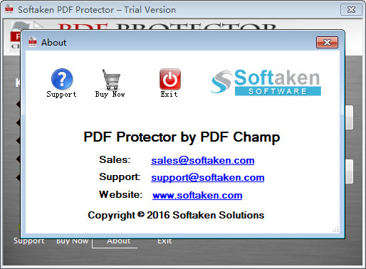 Softaken PDF Locker图