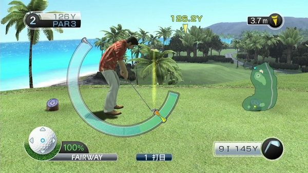 如龙3高尔夫游戏截图
