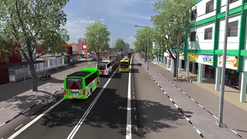 巴士模拟器游戏截图4