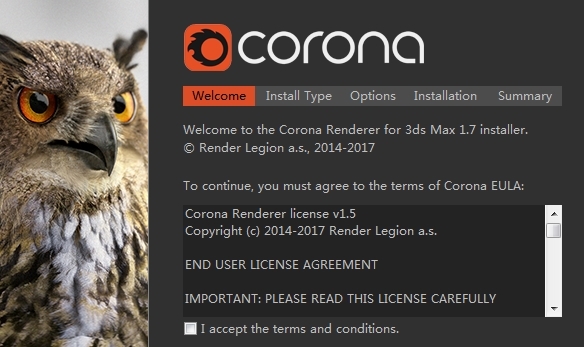 Corona渲染器安装教程1