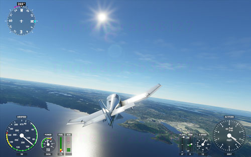 《微软飞行模拟》游戏截图