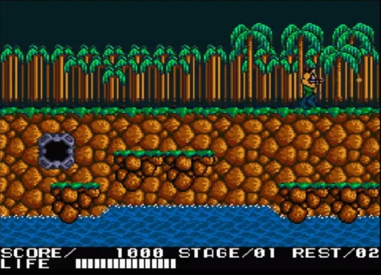 魂斗罗MSX2(水下八关版)截图1