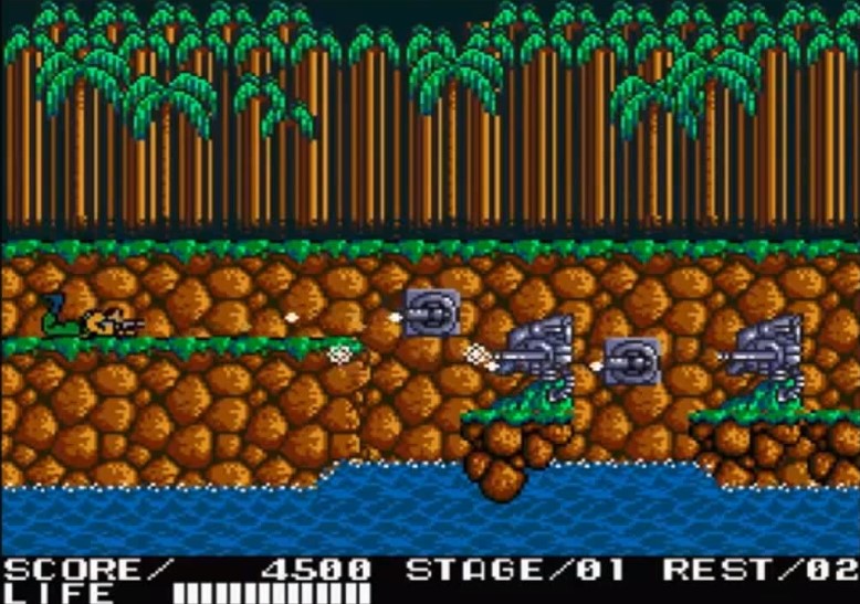魂斗罗MSX2(水下八关版)截图2