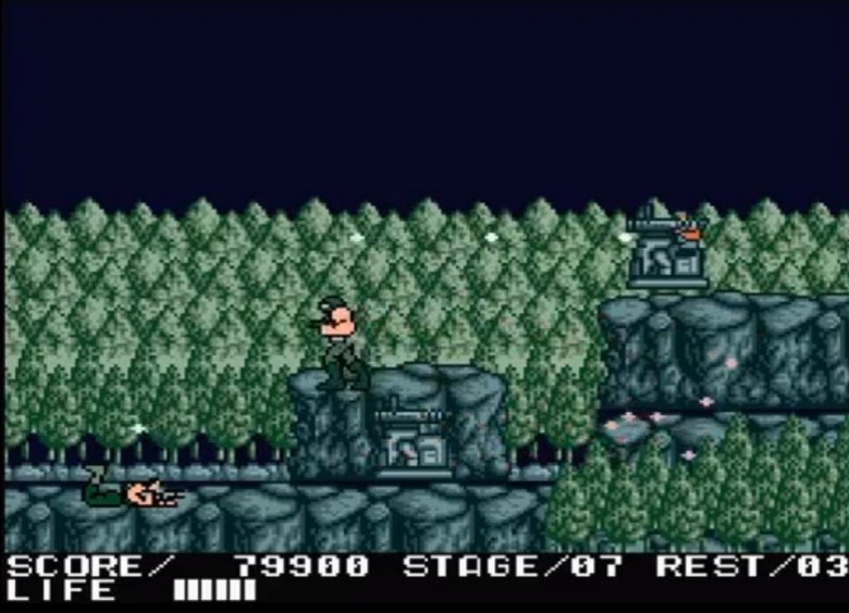 魂斗罗MSX2(水下八关版)截图5