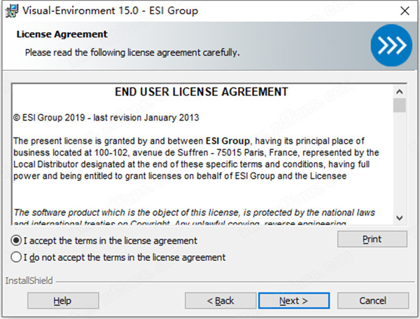 ESI Visual-Environment 15安装方法1