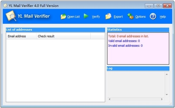 YL Mail Verifier软件图片1