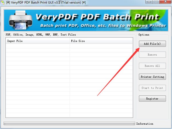 VeryPDF PDF Batch Print GUI软件图片2