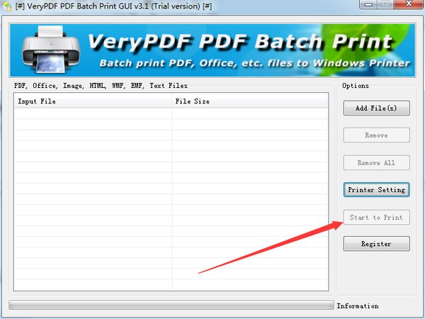 VeryPDF PDF Batch Print GUI软件图片4