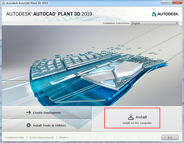 Plant 3D 2019安装教程3