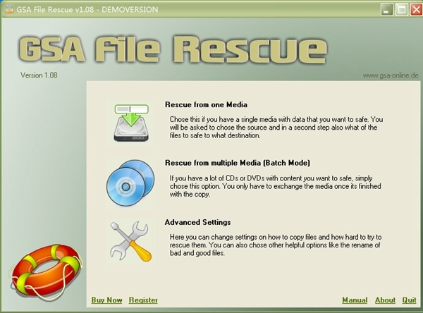 GSA File Rescue软件图片1