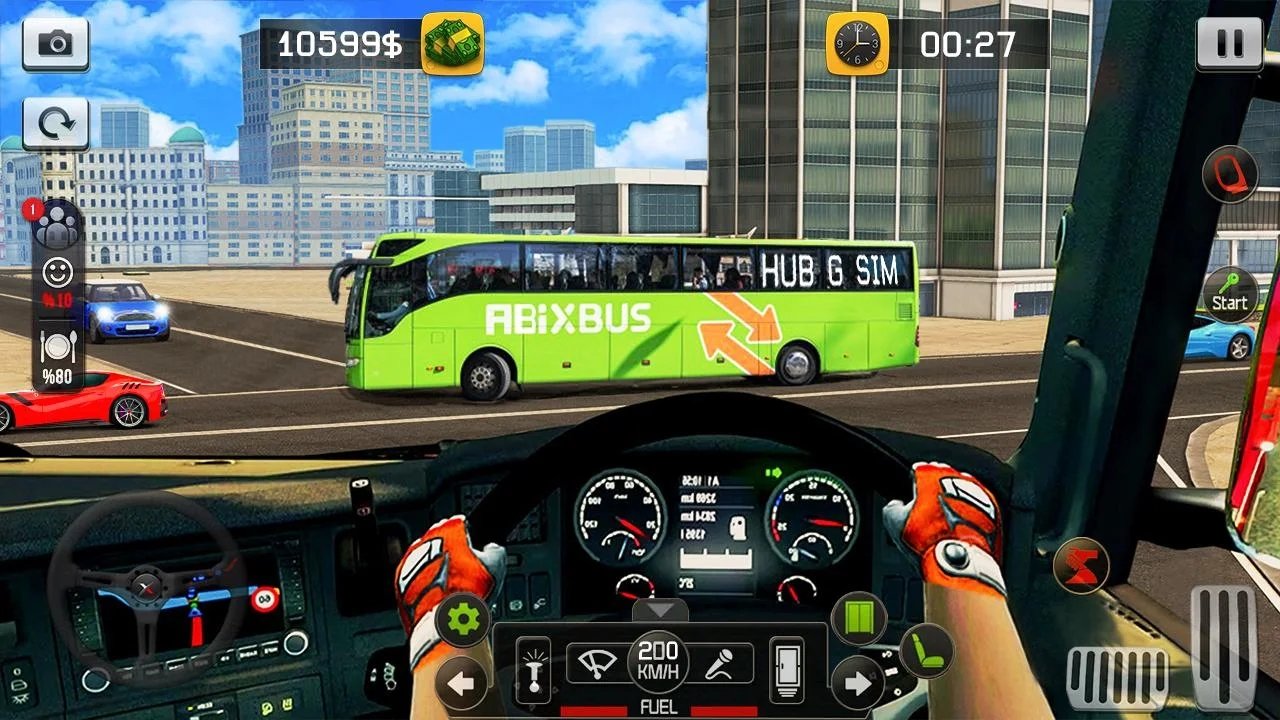 印度尼西亚公交车模拟器2020截图5