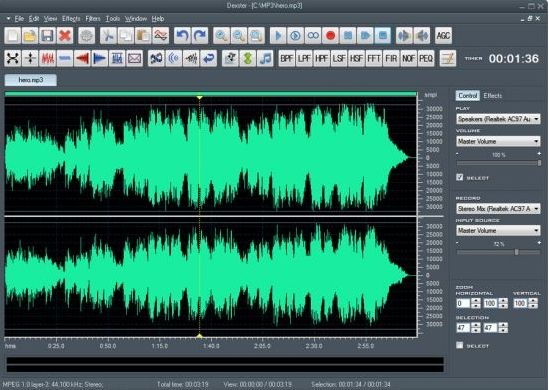 Softdiv Dexster Audio Editor图片1